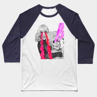 Trixie Mattel and Katya zamolodchikova Halloween Design Baseball T-Shirt